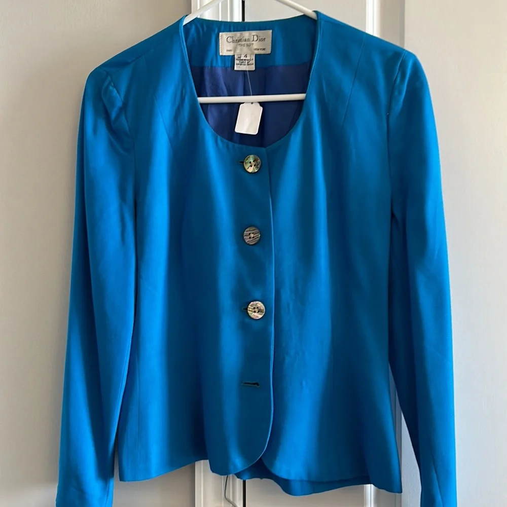 Vintage Christian Dior skirt suit set